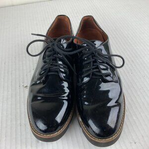 Vionic Black Patent Leather Loafers